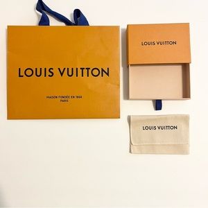 Authentic Louis Vuitton Dust Bag, Box and Gift Bag